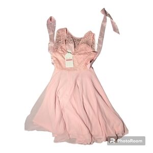 Bery Love Bridesmaid women's Dress pink size s small
